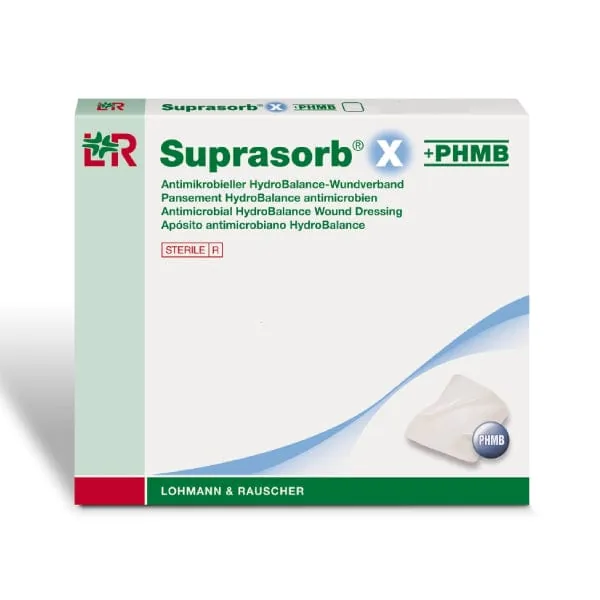 Antimicrobial dressing 14 × 20 cm